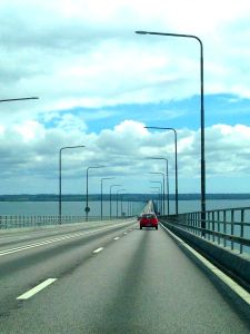 Öland from the bridge